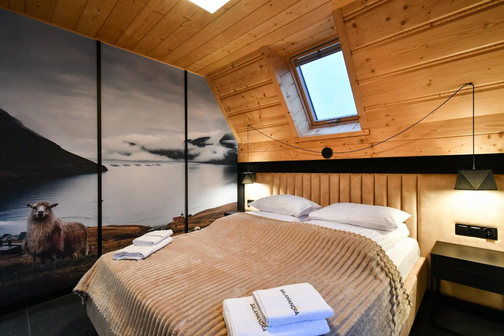 Salamandra Spa Jacuzzi, Sauny, Teznia, Panorama Tatr Kościelisko Rom bilde